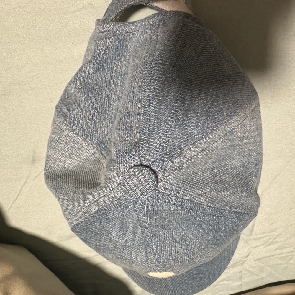 Isabel Marant Blue Denim Cap - Picture 2 of 4